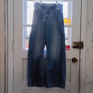 BAGGY WIDE LEG Women's Jeans Levi's '94 25 Blue Used Good 5 Pocket Used Good